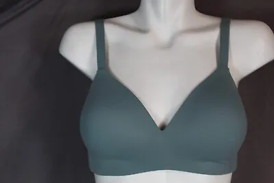 Wacoal 852189 How Perfect Wireless Lined T-Shirt Bra Size 36DD Green • $19.99