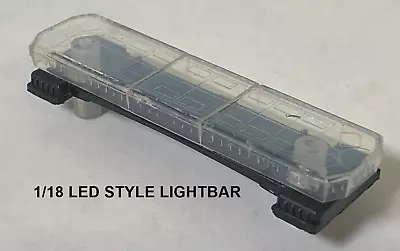 1/18 LED Style Lightbar For Model Police Cars #1902 • $6