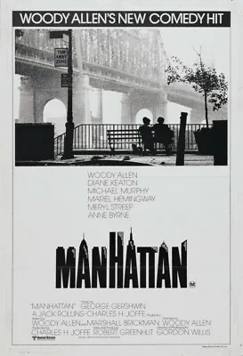 Manhattan Movie Poster Wall Photo Print 8x10 11x17 16x20 22x28 24x36 27x40 • $9.99