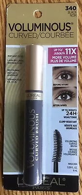 L'Oreal Voluminous Curved Mascara - 340 Black - NEW • $10.50