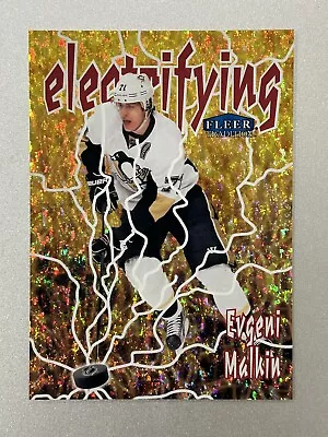 2012-13 Fleer Retro Hockey Electrifying SSP Evgeni Malkin #12 Penguins 🔥 🔥 🔥 • $0.99