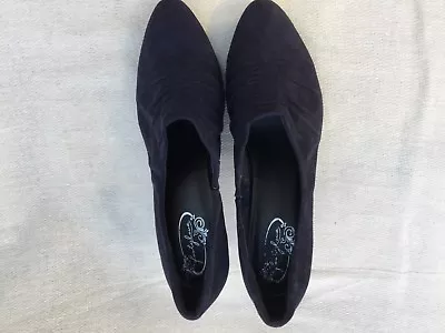 £35 • Buy Ladies Shoes M&S  Footglove Size 7 Colour Navy Real Suede. New With Tags.