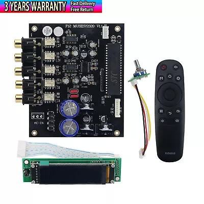 F12 MUSES72320 Preamplifier Volume Controller IR Remote W/2.08  OLED Display • $75.79