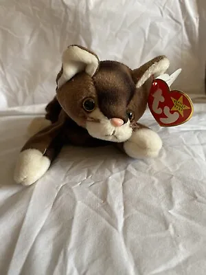 £3.50 • Buy Ty Beanie Babies Collection Cats -  Pounce  - August 28th, 1997 With Tags