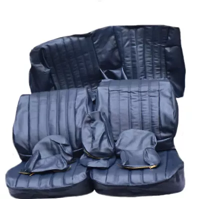 Seat Covers For Mercedes Benz W123 Saloon 1/2. Series Blue • $921.52