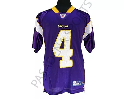 Official Licensed Minnesota vikings Farve #4 Jersey Adidas Lg Nwt Screen Prnt • $79.95
