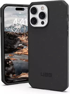 UAG Designed For Iphone 14 Pro Max Case Black 6.7  Outback Bio Ultra Thin Eco-Fr • £38.37