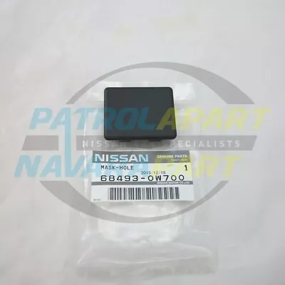 Genuine Nissan Patrol GU Y61 Large Square Dash Blank (684930W700) • $29.95