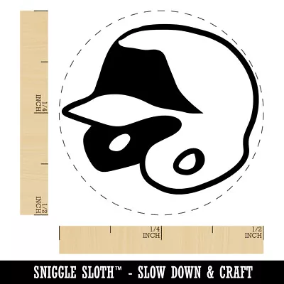 Batting Helmet Baseball Softball Self-Inking Rubber Stamp Ink Stamper Stamping • $11.99