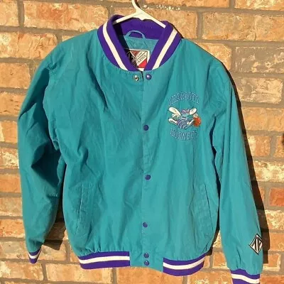 Men's Mitchell & Ness NBA Charlotte Hornets Teal Lightweight  Jacket • $18.99