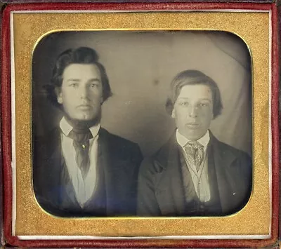 Horizontal Young Men Daguerreotype • $75