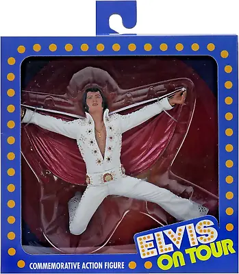 Elvis Presley The King Live In 1972 On Tour 7  18cm Action Figure Neca • $36.69