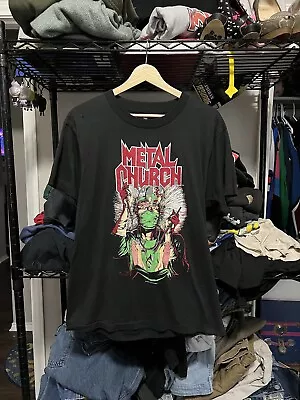 80s Metal Church Fake Healer Tee • $350