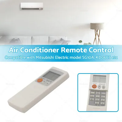 $17.99 • Buy Suitable For Mitsubishi SG10A Electric Air Conditioner Replace Remote Control