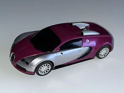 Scalextric Hornby Bugatti Veyron Purple Silver Working Analogue • £10.99