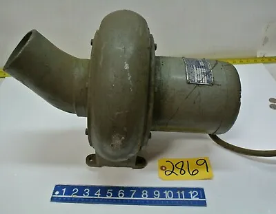 Brown & Sharpe Blower Md. # M96 E3682 FW 550V RPM 3450 4  Inlet 1/4 HP 3PH • $199.99