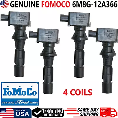 GENUINE FOMOCO X4 Ignition Coils For 2006-2013 Mazda 3 6 CX-7 I4 6M8G-12A366 • $71.98