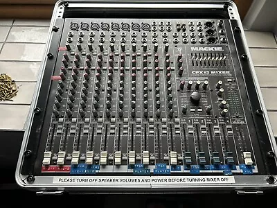 Mackie Cfx 12 Mk 1 Mixing Desk Pa Band Dj In Flight Case  • £379