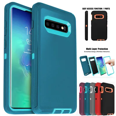 $10.99 • Buy For Samsung Galaxy S23 S10 Plus S10e Case Shockproof Heavy Duty Armor Cover