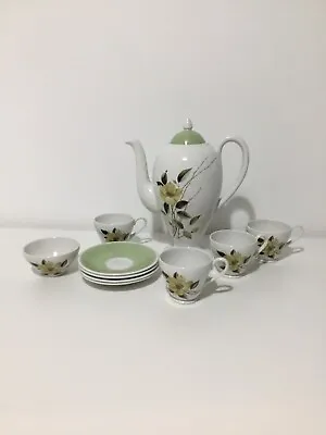 Myotts ‘Coleen’ China Lyke Ware 10 Piece Vintage Floral Tea/Coffee Set  • £9.99