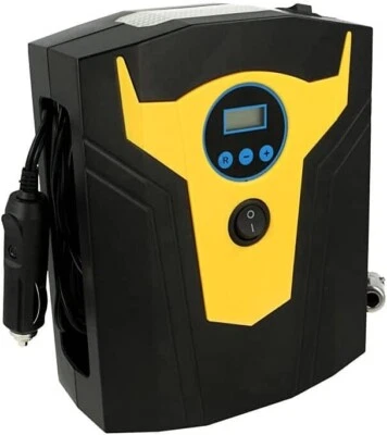 £35.99 • Buy Mini Portable Electric Compressor For Car Motorcycle & Bike Tire Pump