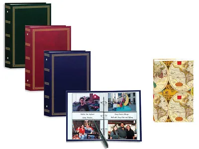 Pioneer ST-400 3-Ring Photo Album Assorted Colors Holds 400 Photos Up To 4X6 • $16.95