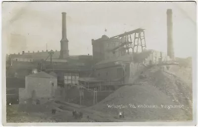 WELLINGTON PIT WHITEHAVEN MINING DISASTER 1910 COLLIERY - Cumberland Postcard • £95