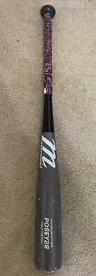 Marucci Posey28 Pro Metal Baseball Bat Model MSBP2810S 29 /19oz  2 3/4 Barrel • $54.99