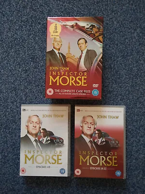 Inspector Morse All 33 Eps Dvd Complete Case Files Series G/vg Itv Uk R2 Box Set • £18.99