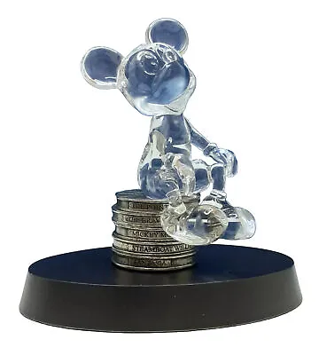 Walt Disney World Exclusive Crystal Mickey Mouse /Movie Reels With Display Base • $48