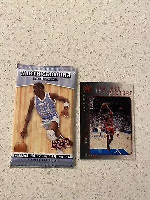 2010 Upper Deck Unopened Sealed Pack North Carolina Michael Jordan Lot 1997 UD3 • $17.77