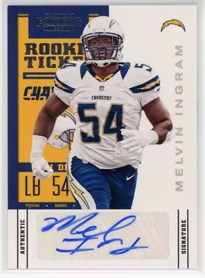 2012  Panini Contenders #166a Melvin Ingram Auto RC San Diego Chargers • $7.99