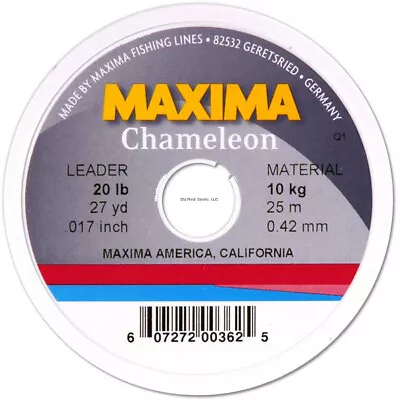 Maxima Fishing Line Leader Wheel Chameleon 8 Pound/27 Yard MLC-8 • $7.62