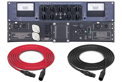 Manley Variable Mu Mastering Version | Tube Compressor/Limiter W/ M/S & T-Bar • $7899