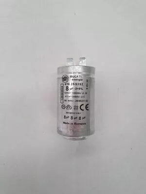 8UF Ducati Metal Start/Run Capacitor 2 Pins • $9.95