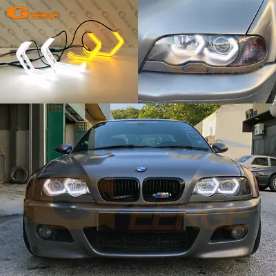 For BMW E46 Coupe Cabrio Convertible M3 Concept M4 Iconic Style LED Halo Rings • $91.64