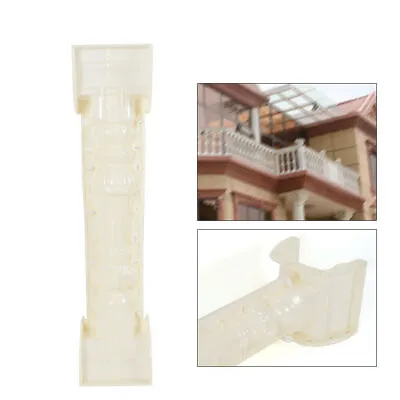 Roman Column Railing Balustrades Mold Kit Concrete Plaster Garden Railing Mould • $46