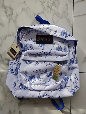 New JANSPORT Superbreak Plus Lost Backpack/Schoolbag - 26L EK0A5BAO • £19.95