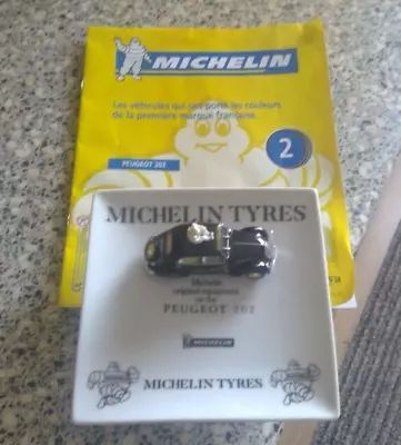 Michelin Man Tyres Display Model Peugeot 202 On Stand + Booklet • £10.99