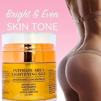$16.96 • Buy Intimate Skin Whitening Gel Lightening Body Bleach Cream, Vaginal/Anal Bleaching