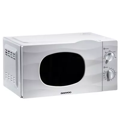 Daewoo Microwave 20L 700W 5 Power Levels Defrost Function Dial Controls KOR6L77 • £69.99