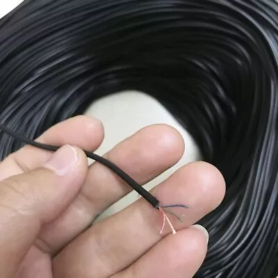 Headphone Speaker Cable Stranded Sheathing Wire Superfine 2mm 3Core 4Core 2Meter • $11.19