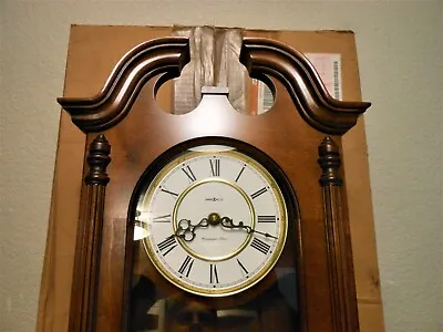 £184.18 • Buy RARE UNISYS 25 Year Anniversary Gift NIB Howard Miller Danwood Wood Clock