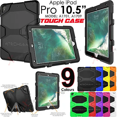 IPad Pro 10.5  Tough HEAVY DUTY Shock Proof Protective Survival Case Cover • £12.95