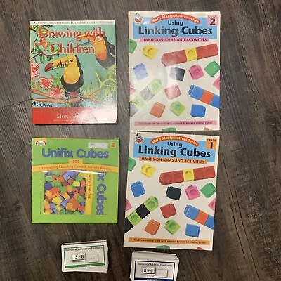 My Father's World Unifix Cubes Flashcards Drawing With Children Grade 1 MFW • $26.79