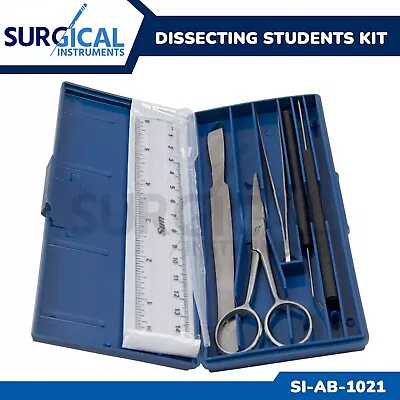 7 Pcs Biology Student Dissecting Instrument Tool Kit Medical Set SI-AB-1021 • $9.99