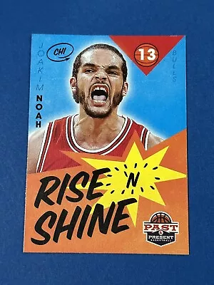 2012-13 Panini Past & Present Joakim Noah Rise ‘N Shine #32 Chicago Bulls (Q) • $1