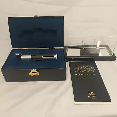 Master Replicas Star Wars Yoda Lightsaber 1:1 Scale Attack Of The Clones W/Case • $771