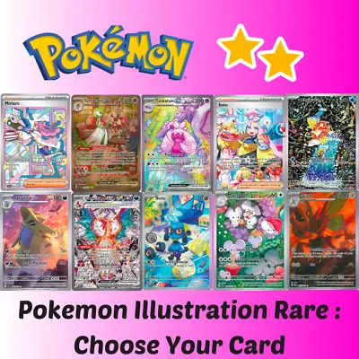 Pokemon Illustration Rare - Choose Your Card! Full Art Special Ultra Rare NM • $80