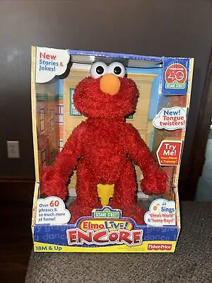 Elmo Live! Encore Talking Singing Toy NIB 2009 Fisher Price Rare Sesame Street • $99.99